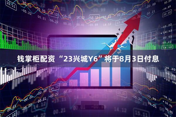 钱掌柜配资 “23兴城Y6”将于8月3日付息